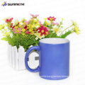 11oz blue magic color change sublimation blank mug